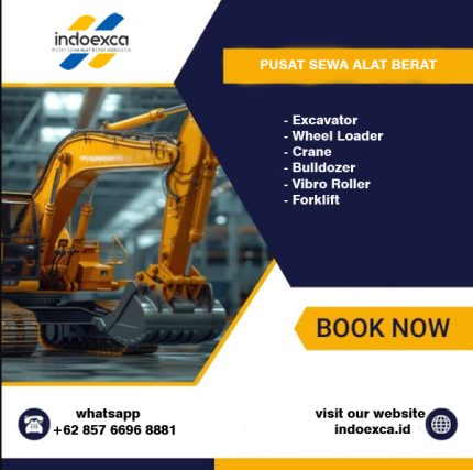 sewa excavator bekasi